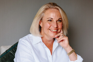 Portrait of well-dressed professional woman