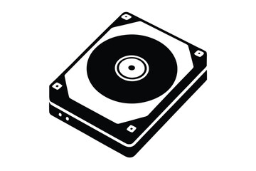 hard disk vector icon