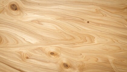 Swirling light brown wood grain background with knots and subtle natural patterns