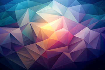 Obraz premium Polygon Gradient Abstract Background Low Poly Shapes JPG Photo