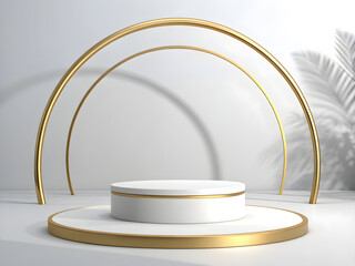 Minimalist 3D podium