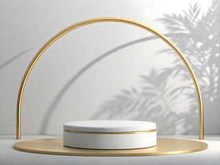 Minimalist 3D podium