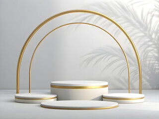 Minimalist 3D podium