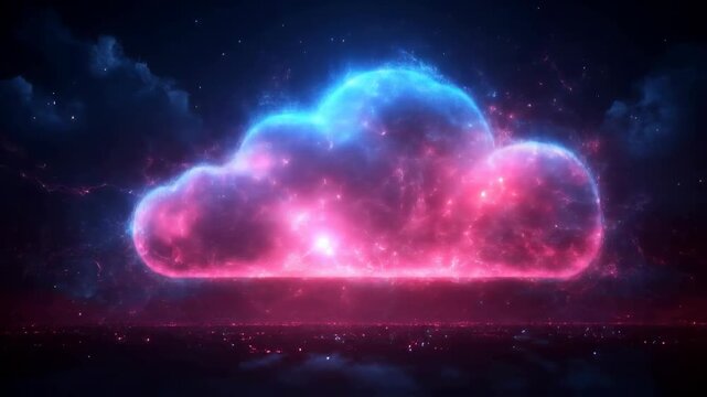 Colorful Nebula Cloud Animation