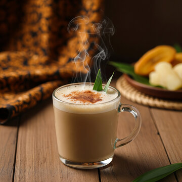 Bajigur, a typical Indonesian drink