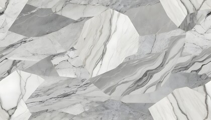 Gold and White Marble Abstract Surface