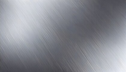 Brushed metal texture shiny silver steel background
