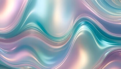 Abstract pastel waves dreamy flowing background