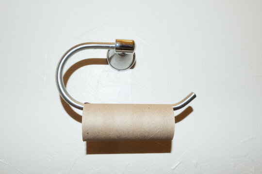 Empty Toilet Paper Roll