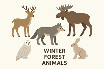 Winter Forest Animals_simple_compose_.eps