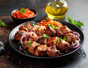 Fototapeta premium Ražnjići (Fleischspieße)