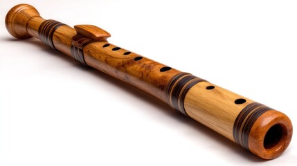Wooden flute musical instrument