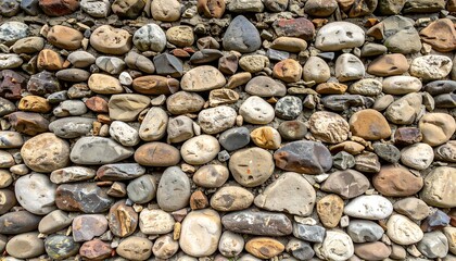 Close-up view of a stone wall
