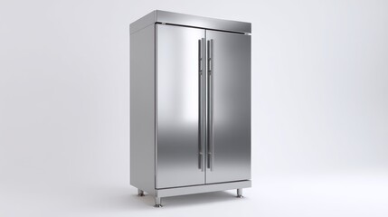 Stainless steel commercial refrigerator