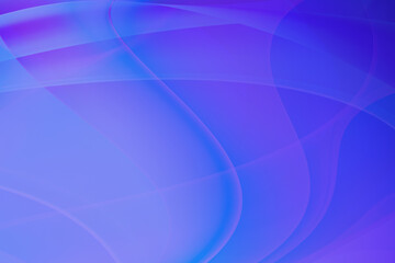Abstract 3D render illustration of blue pink gradient background
