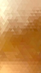 Abstract triangular pattern, warm gradient of beige and brown