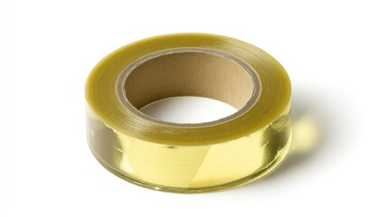 Clear adhesive tape roll