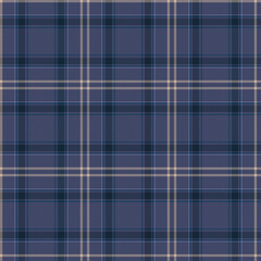 Gray, Red, White, Blue, Purple Tartan Weave Pattern - Tile