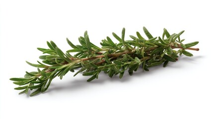 Fresh rosemary sprig isolated