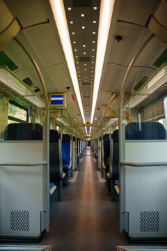 Empty Train Carriage