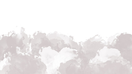 Obraz premium Abstract cloudy watercolor background with pastel colors