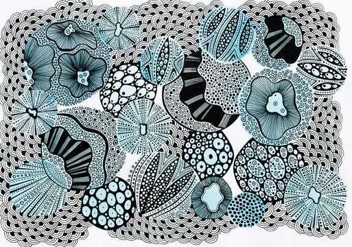 Sea Abstract Illustration