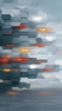 Data breach response strategies highlighted in stylized cybernet visuals within a digital environment