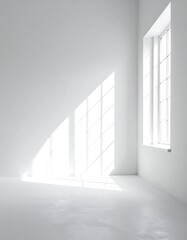 Empty room, sunlight