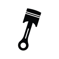 Piston icon flat design