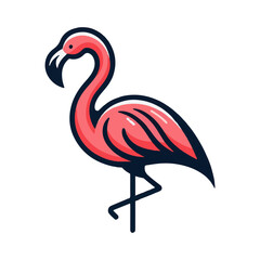 
flamingo illustration design
