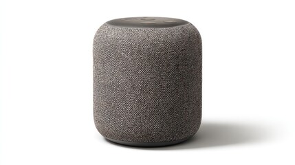 Gray cylinderic speaker