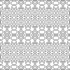 Linear pattern. Digital design.Black and white pattern for web page, textures, card, poster, fabric, textile. Linear Wallpaper Image.
Repeating ornament.