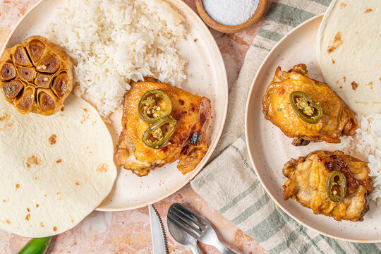 Garlic Chicken Adobo