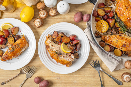 Roasted Chicken And Vegetables