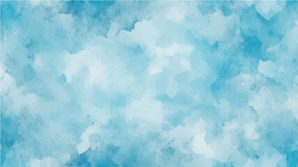 Blue sky and clouds abstract grunge background