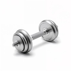 Fototapeta premium dumbbell isolated on white