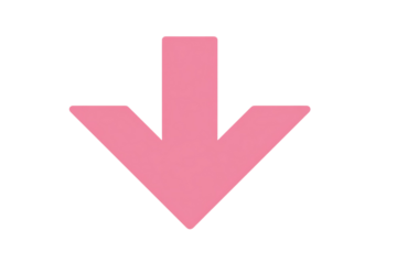 A pink arrow pointing down