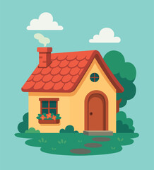 Cute house