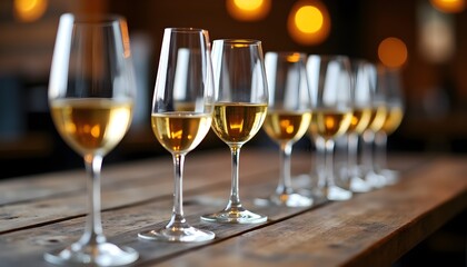 Elegant Wine Tasting Ambience