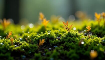 Vibrant Symphony of Forest Life