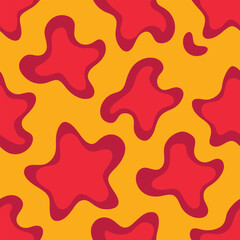 Irregular Hand Drawn Seamless Pattern for Modern Prints and Backgrounds