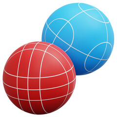 3D Bocce Ball Icon