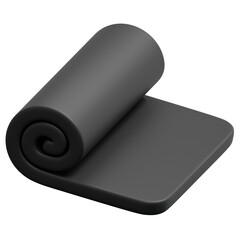3D Yoga Mat Icon