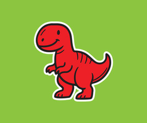 Tyrannosaurus Rex vector illustration