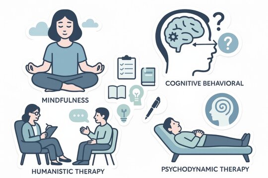 Explore the Depths of Mental Wellness Through Mindfulness Cognitive Behavioral Therapy Humanistic Therapy and Psychodynamic Therapy Strategies for Enhanced Emotional Resilience