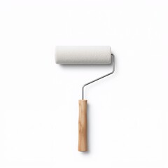 Obraz premium paint roller isolated on white