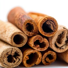 Close Up Of Cinnamon Sticks