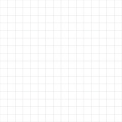 Simple rectangular 16x16 grid for design element on transparent square background