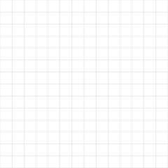 Simple rectangular 14x14 grid for design element on transparent square background