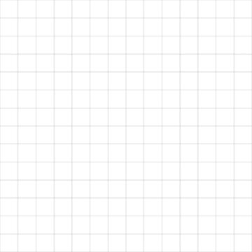 Simple rectangular 14x14 grid for design element on transparent square background